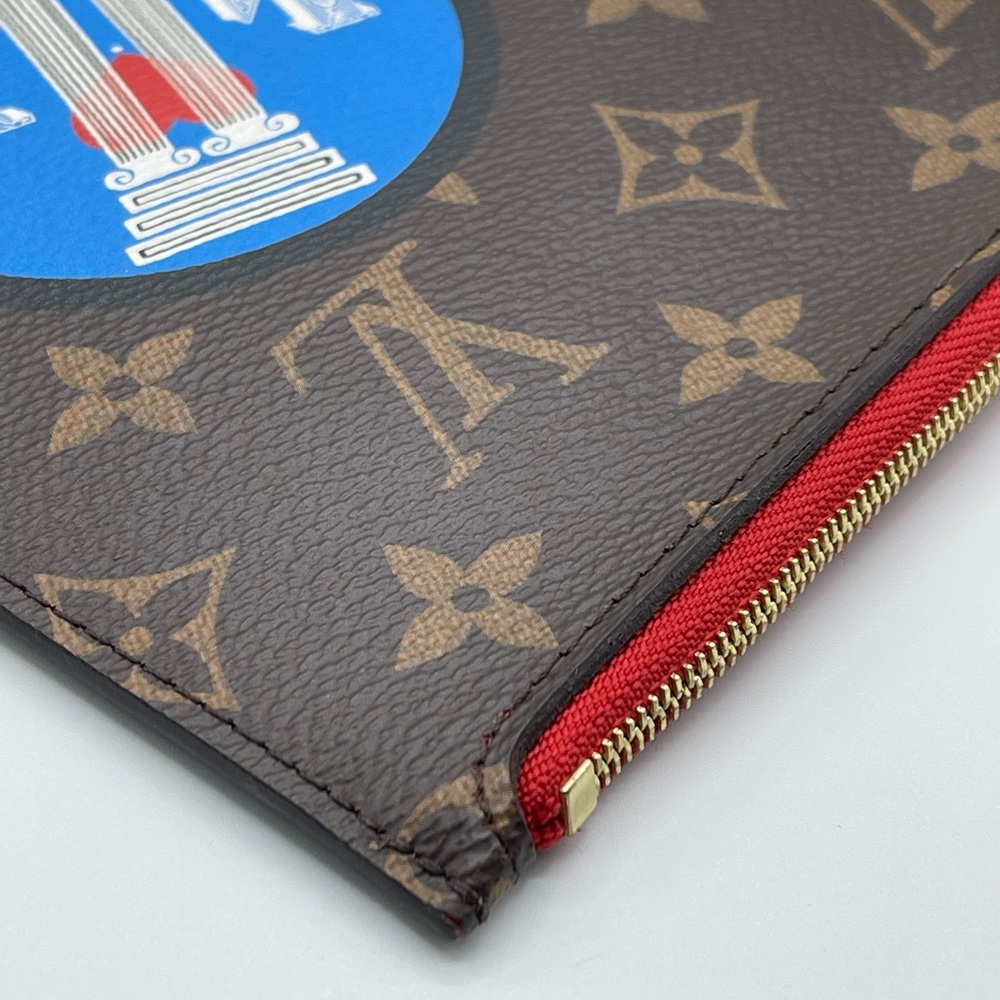 Louis Vuitton World Tour Stickers Neverfull Pochette Clutch Wristlet Pouch Rare - Picture 3 of 12